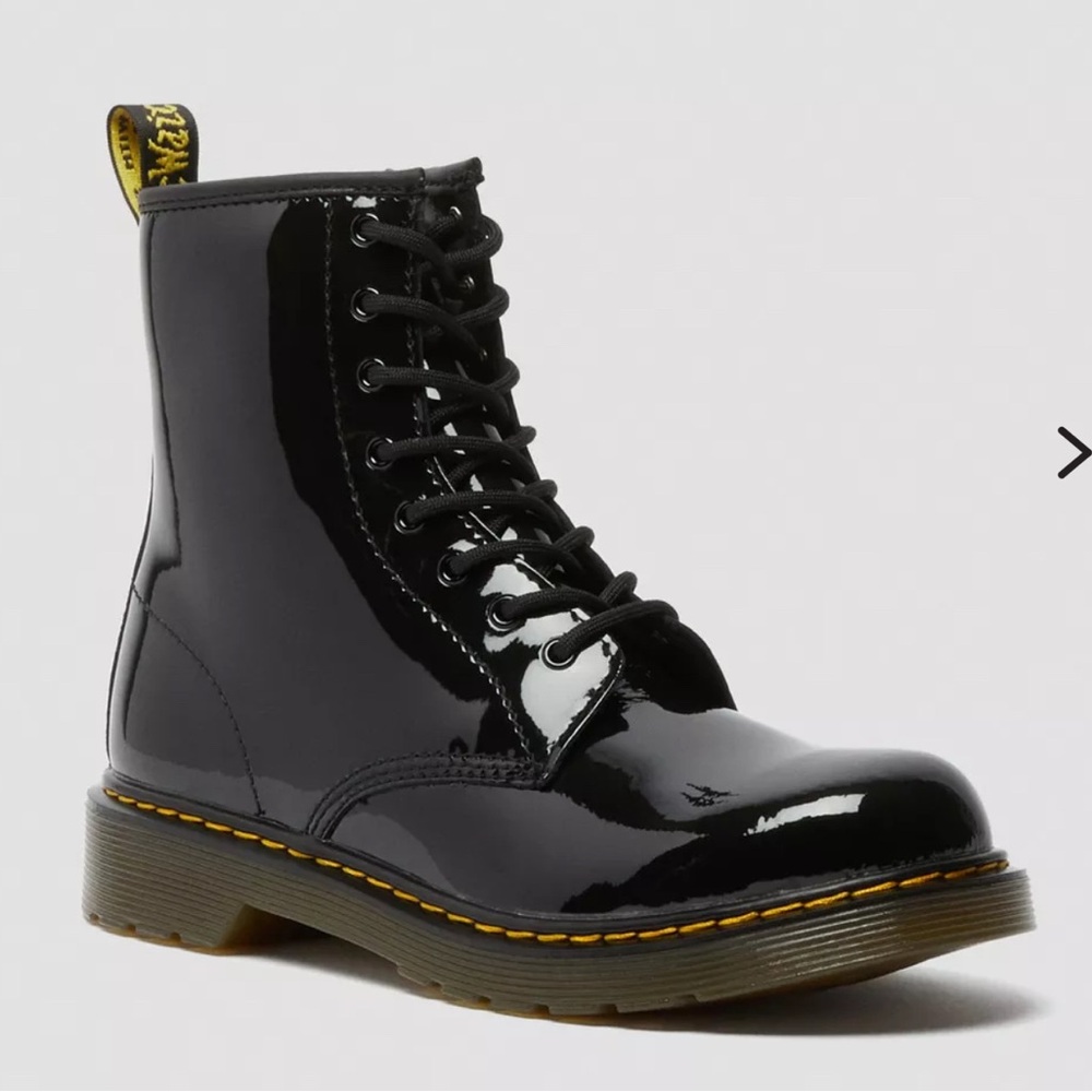 Dr. Martens Black Ankle Boots, 7US/38EU